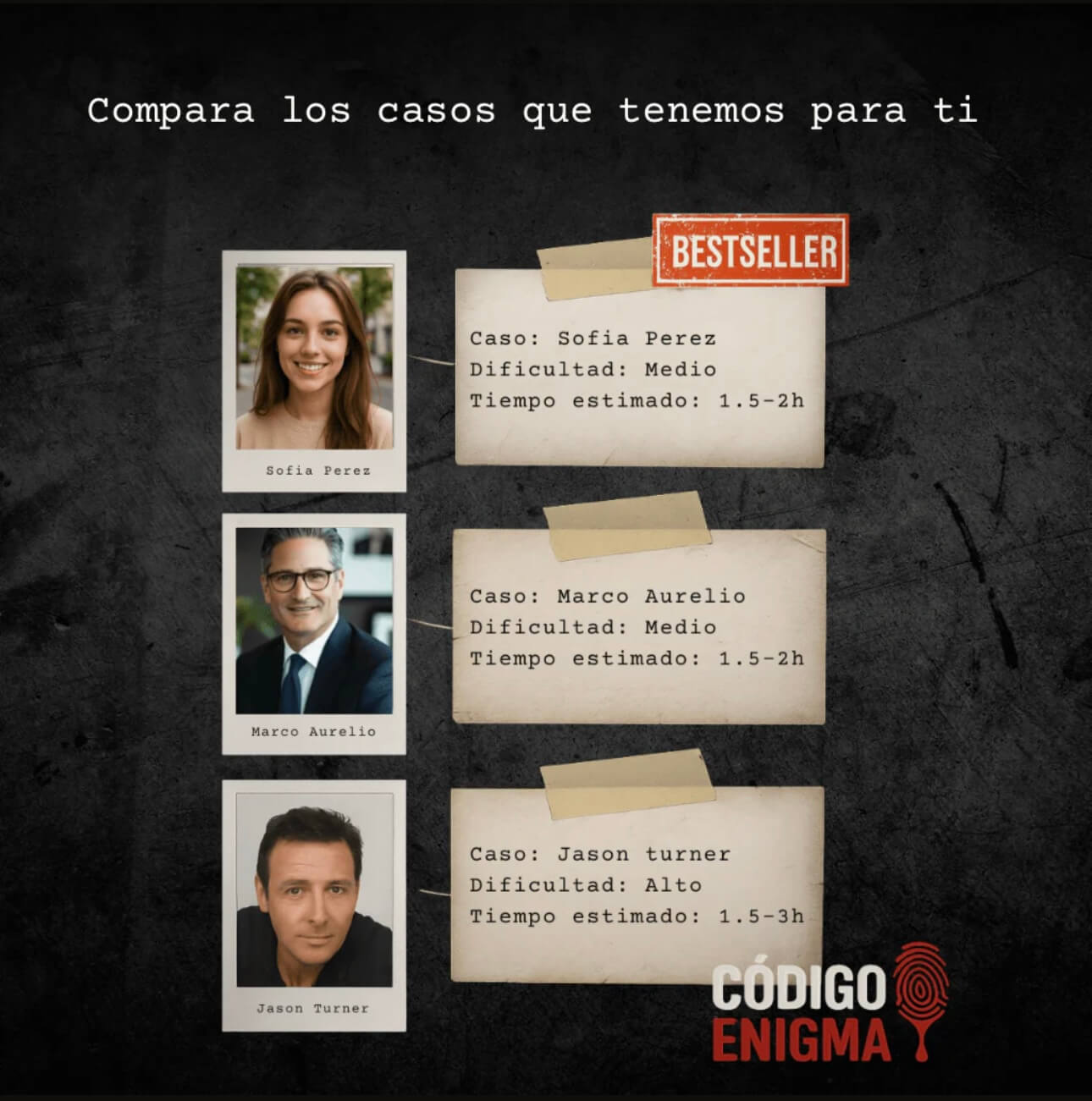 PAGA 2 Y LLEVA 3 CASOS